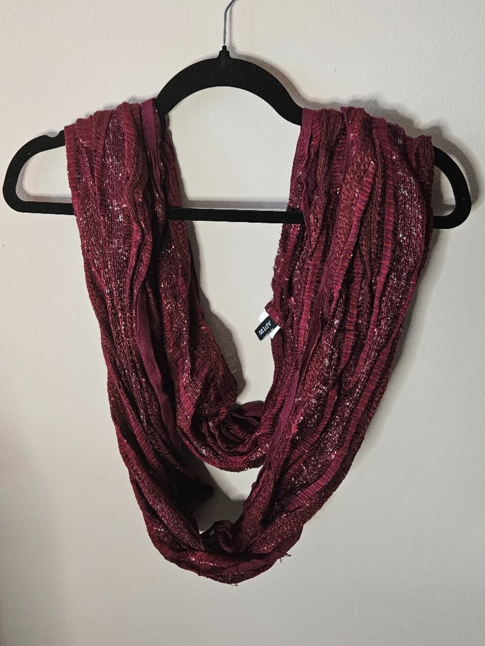 Apt 9 Burgundy Infinity Scarf